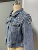 New Style Pearl Denim Jacket for Women - Spring & Autumn Fashion Short Jacket