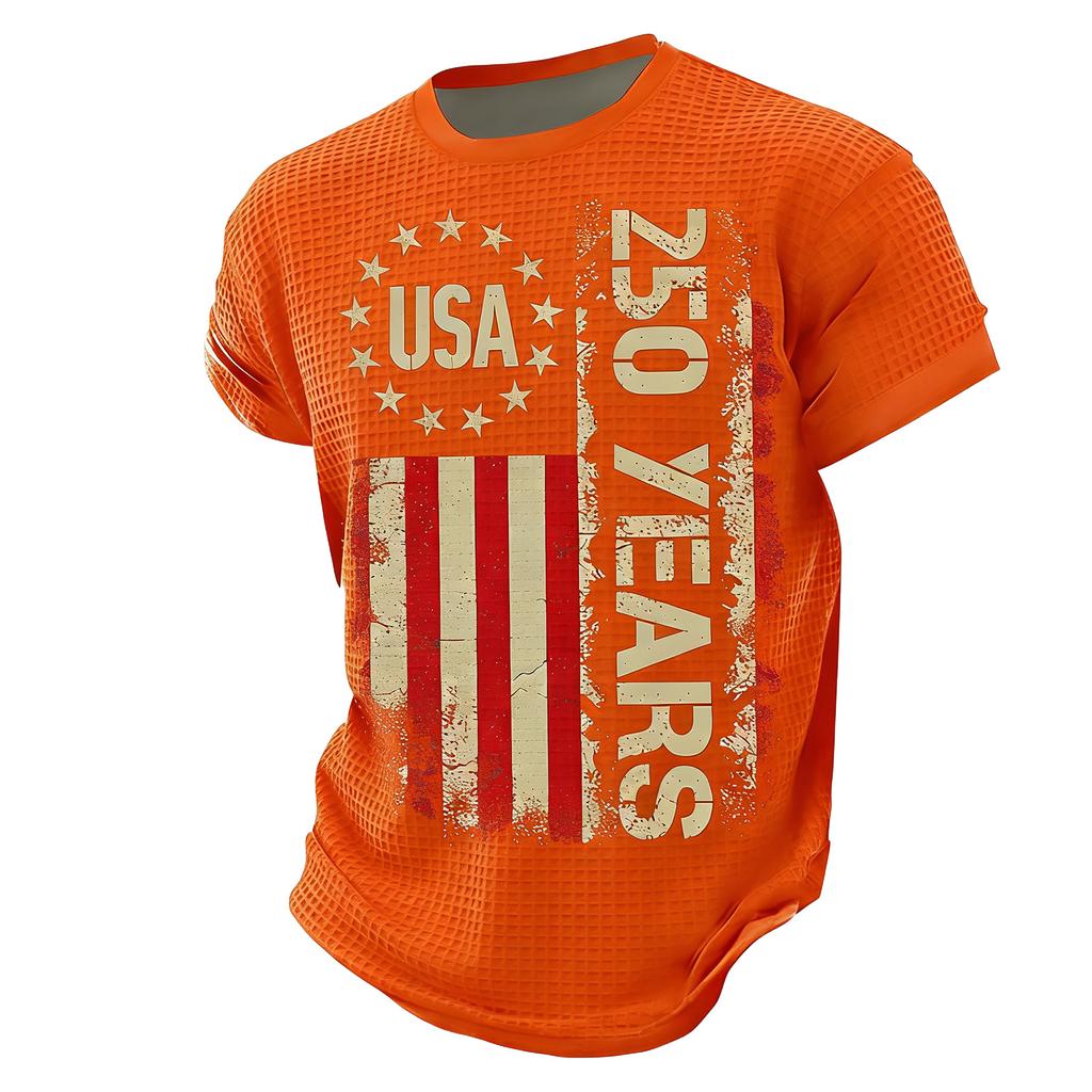 Men's Summer Print Short Sleeve Shirt Men's Casual Fashion Shirt