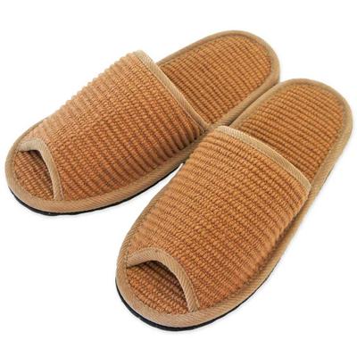 Hakihaki Kobo Slippers by Jumbo Made In Indian Outer Felt Size Up To Brown - CREO Slippers, Japan, Cotton, Stitch, Sole, LL, Quiet, Roomy, 29cm,