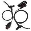 1 Pair Bicycle Hydraulic Disc Brake Mountain Bike Front and Rear Brake Levers Set