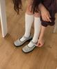 Moodnple Nustaeng Mary Jane Sneaker 2 Farben 4cm
