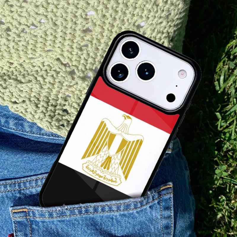 Egypt Egyptian Flag Country Map Phone Case Cover Compatible with for IPhone 17air 16e 15 14 13 12 11Pro Max 17 Air