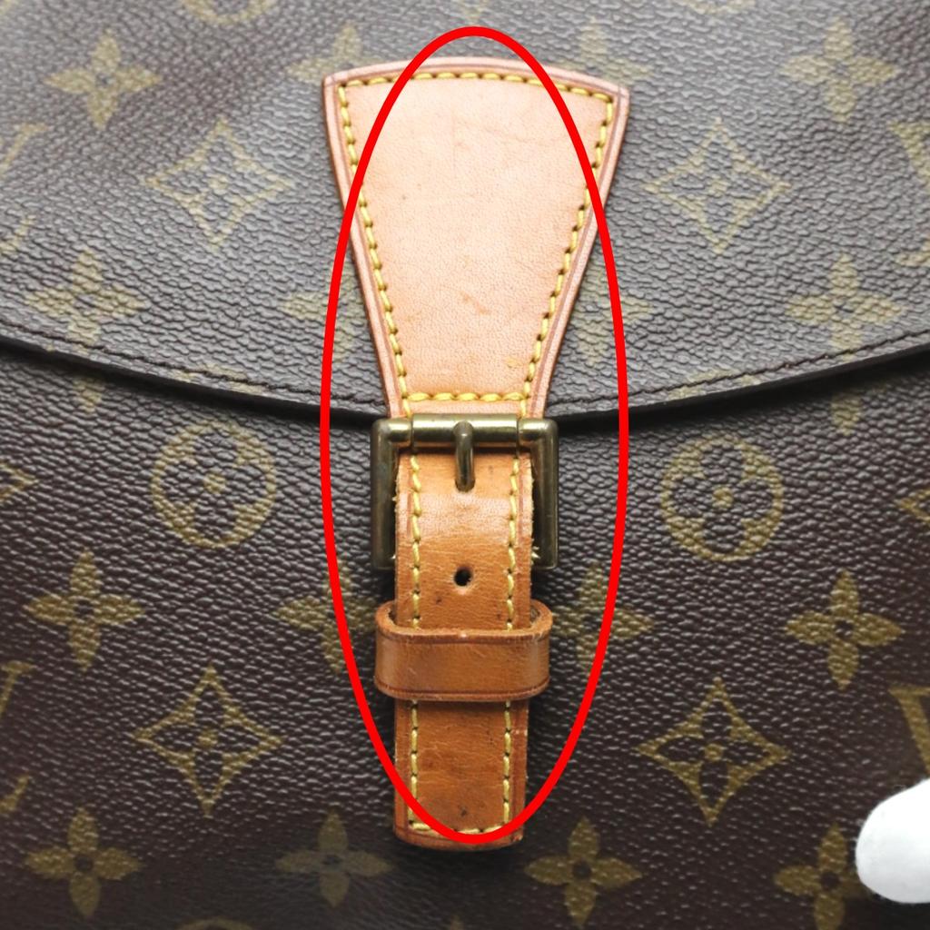 Louis Vuitton Monogram Geneufeille Shoulder Bag Monogram Canvas Brown M51227 Used