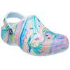 Crocs Baya Lined Print Clog Unisex Multi Blue 205975-4KV