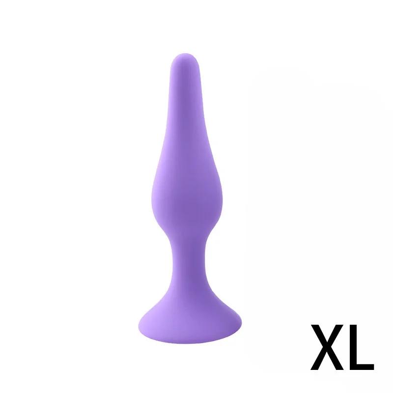 S/M/L/XL Silicone Anal Plug Butt Plug Anus Stimulation Prostate Massage Sex Toys for Women Men Gay Anal Dilator Sex Products