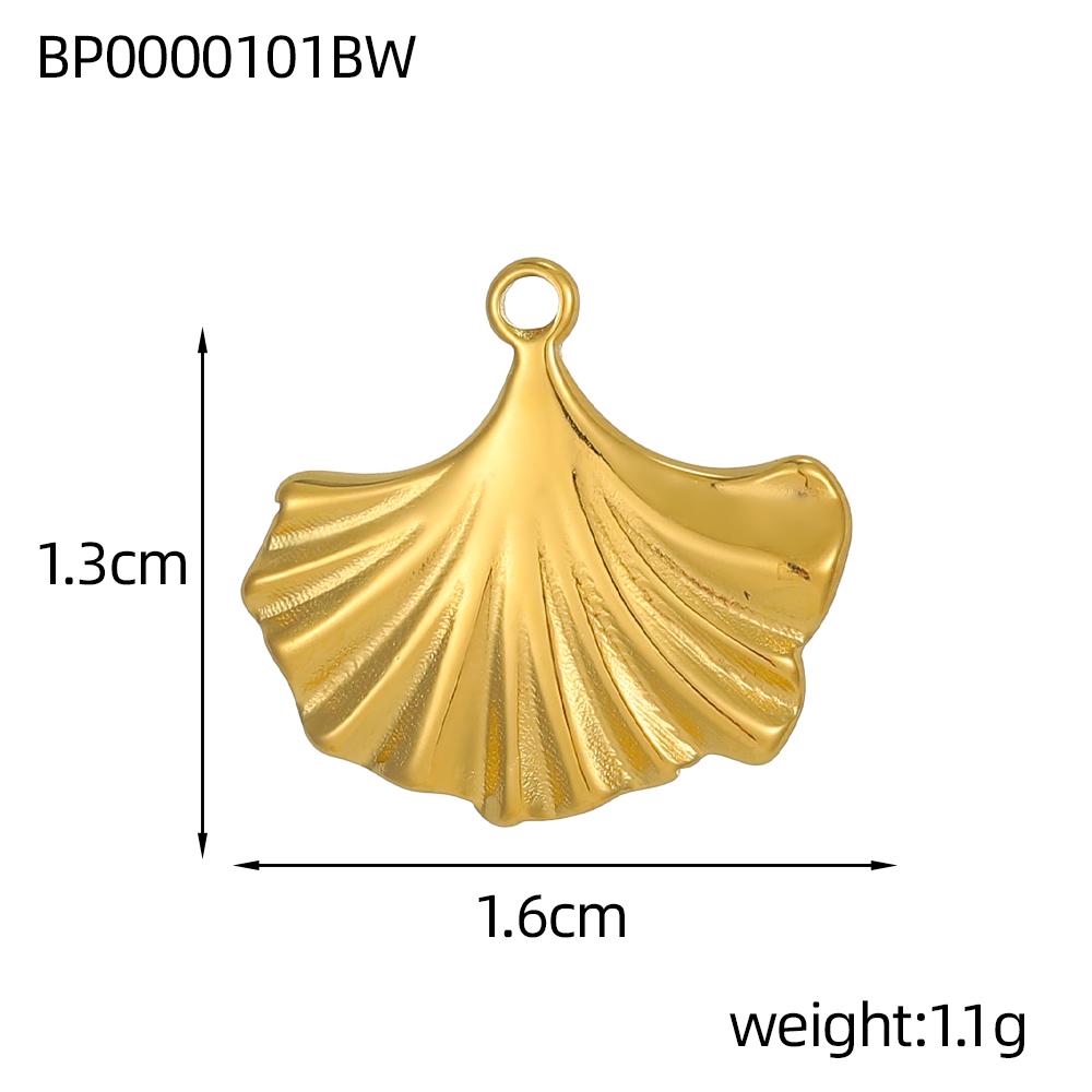 

CARLIDANA Hot Sale Stainless Steel Necklace Mermaid Pendant Charm Starfish Shell Gold Plated Enamel Charm DIY Necklace Pendant