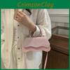 Stylish Solid Color Minimalist Handbag For Spring Summer With Trendy Aesthetic Design