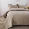 European Crystal Velvet Quilted Bedspread - Casual Household Blanket for Russia