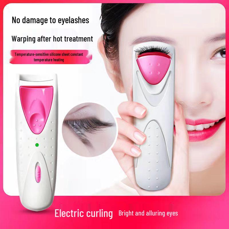Heated Electric Eyelash Curler - Mini Portable Anti-Scald Styling Tool