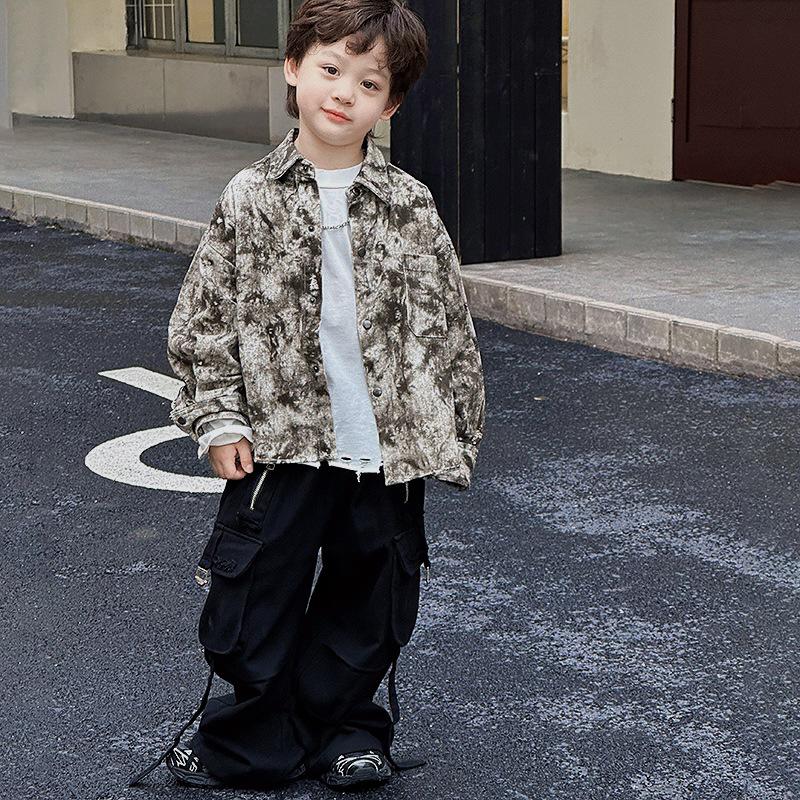 

Boys Stylish Autumn Shirt - 2025 Korean-Style Jacket 90 cm