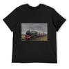 45596 'Bahamas' Steam Train Blended with Name Plate T-Shirt Cotton Graphic Tees Vintage Anime Shirt Shirts Men Graphic