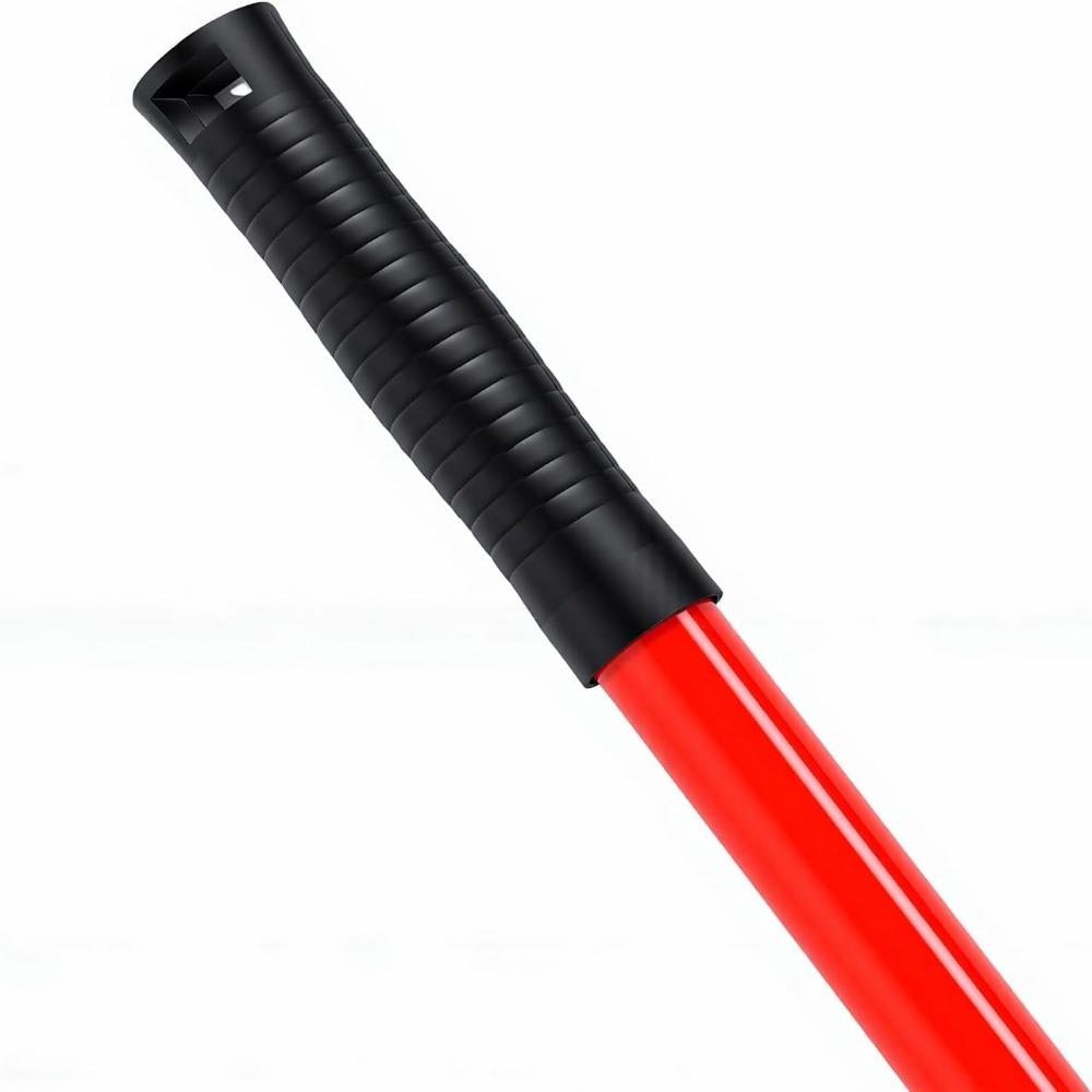 Red Gutter Cleaning Tool Aluminum Telescopic Drainage Ditch Kit Durable Extension Pole Attachment