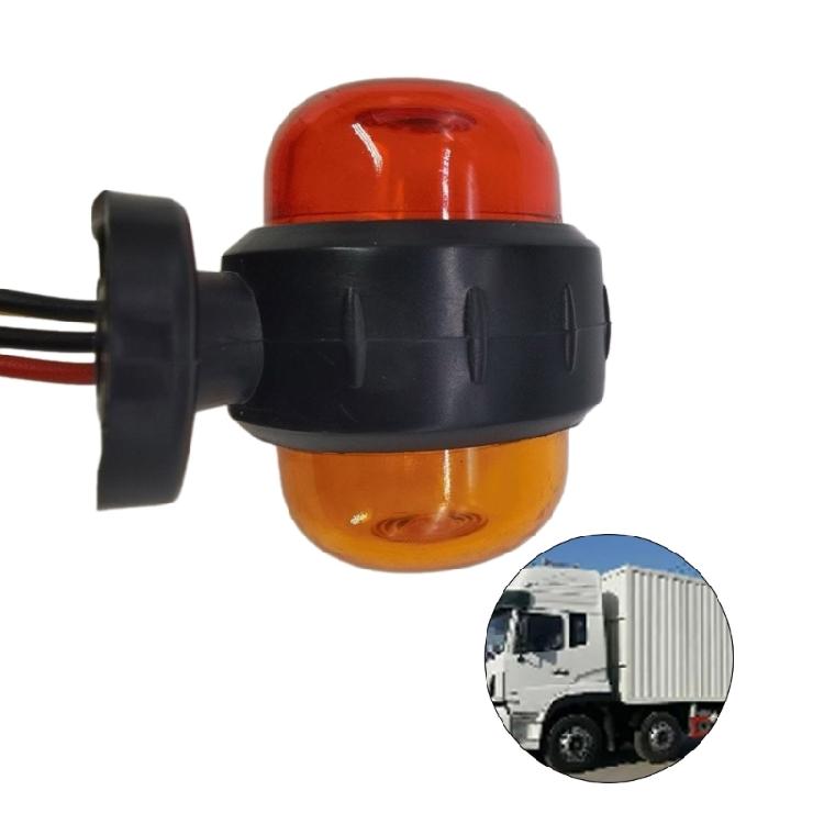Warning Light LED Light Round Clearance Trailer Truck Side Marker Light 12V 24V