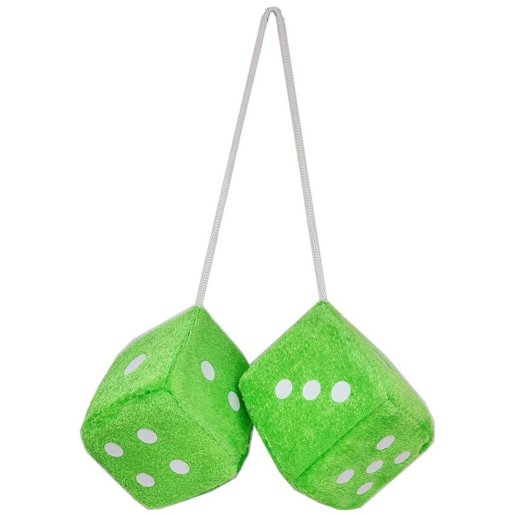 Custom 3D Square Dice Plush Toy with Logo for Car Pendant