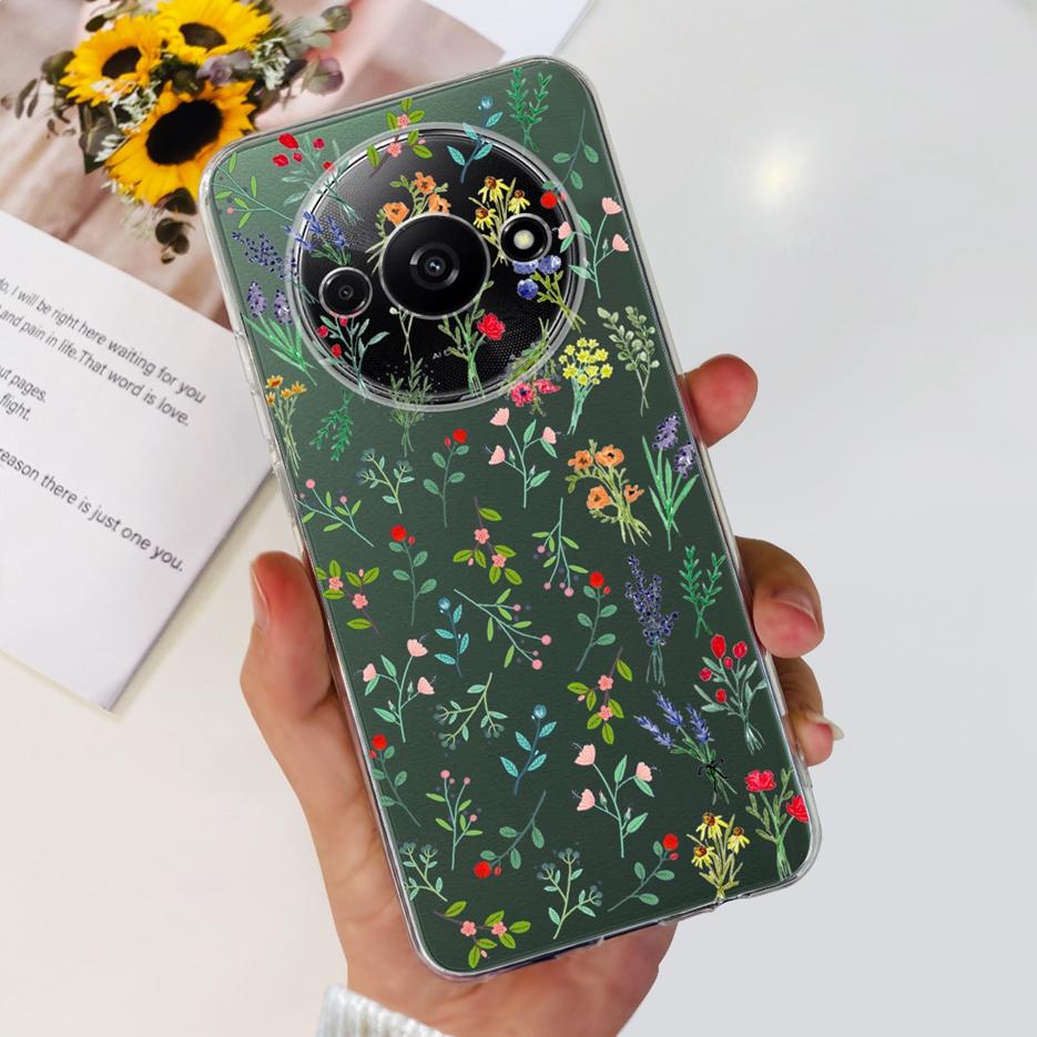 Für Xiaomi Redmi A3 Hülle Stilvolle Bemalte Abdeckung 6,71'' Klare Silikon-Weiche-TPU-Handyhülle Für Xiaomi Redmi A3 RedmiA3 Fundas Capa