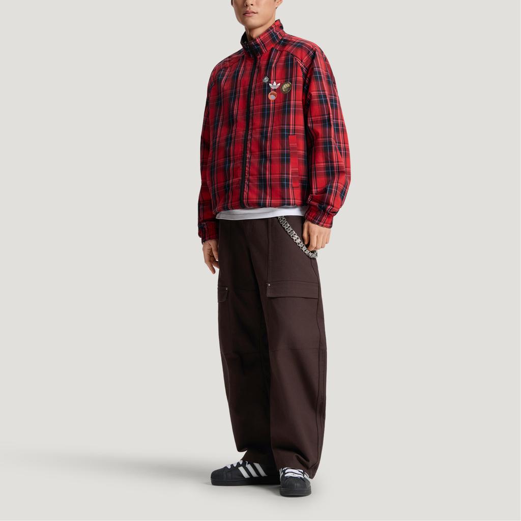 Adidas Originals Reversible Track Jacket Valentines Day Edition Loose Fit Stand Collar Jacket Men Jackets KT6368