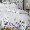Fiori Selvatici Eucalipto Girasole Pianta Lavanda Set Biancheria da Letto 3 Pezzi per Letto Matrimoniale Tessile per la Casa Copripiumino Coperta Copricuscino