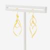 ESTELLE [Official] Women's Hook Earrings, 10K Yellow Gold, 0202-3424-0019-0000