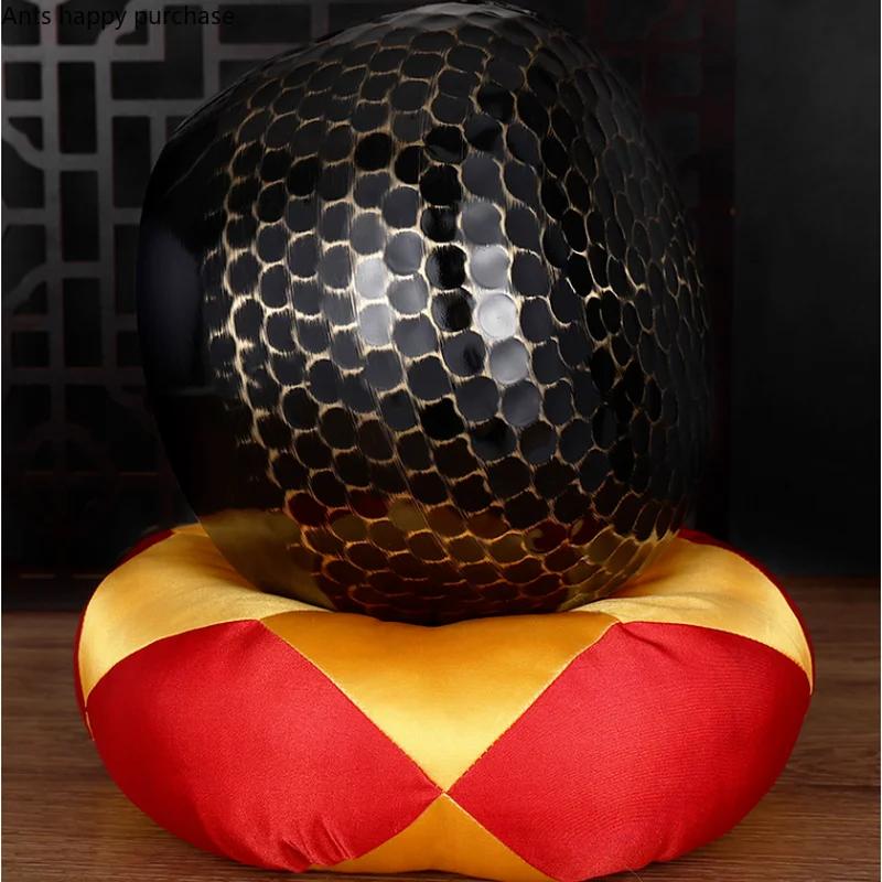 Copper Bowl Buddha Sound Bowl Buddhist Supplies Tibetan Bowls Sacrificial Music Therapy  Tibetan Singing Bowls Set Mat Stick
