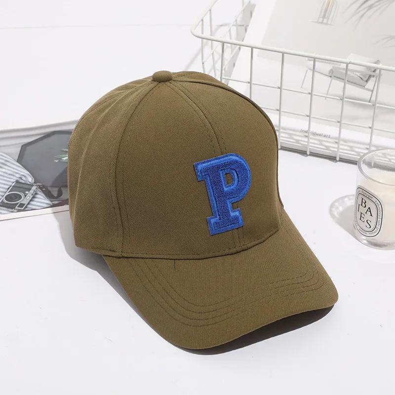 Fashion Stereo Embroidered C R Letter Unisex Baseball Cap Women Hip Hop Street Solid Snapback Hat Men Adjustable Trucker Hats