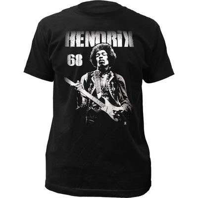 Jimi Hendrix Hendrix Mens T Shirt Music Classic Concert Band Tee New Black