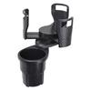 Charmoon Car Drink Holds 2 Adjustable Height Holds Water Bottles and Cup Holder, 2-in-1, Drinks, 360° Rotation, (7.4-15cm), Noodles.