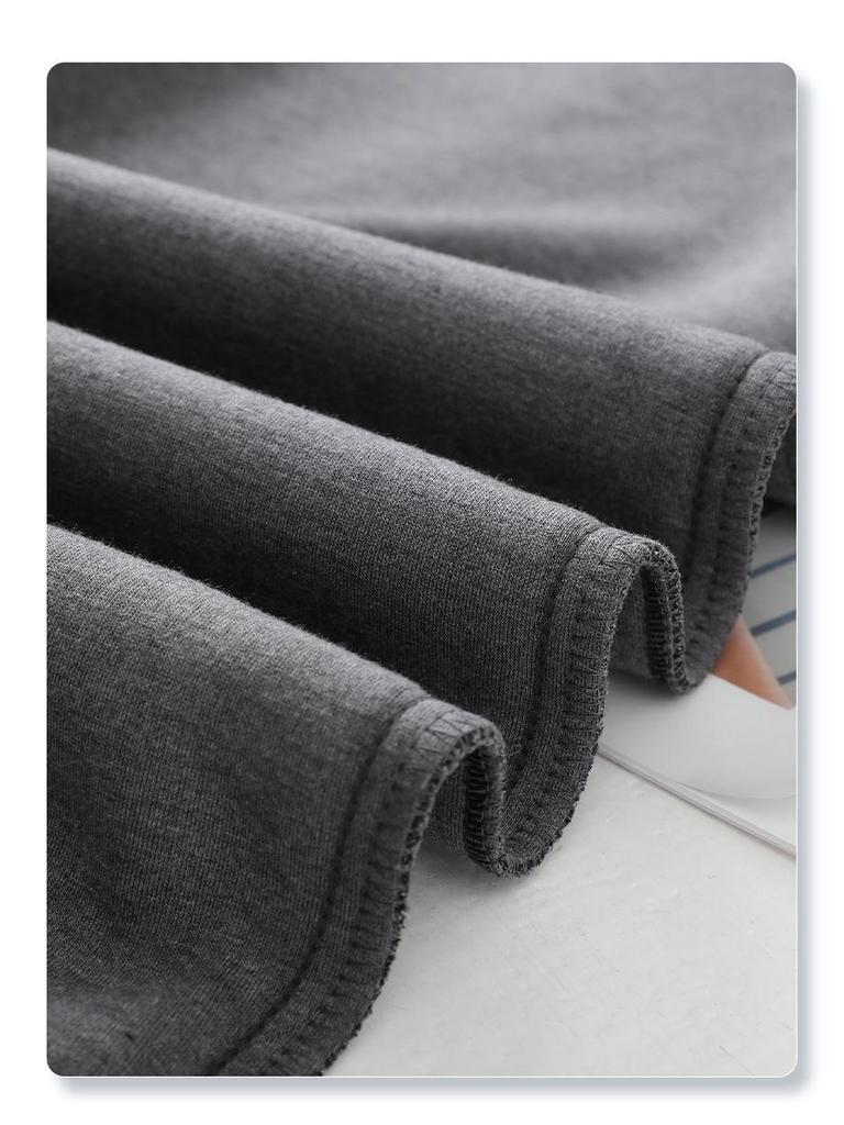 Women's Gray Woolen High-Waist Scimitar Pants - 2024 Autumn/Winter Collection