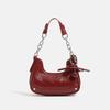 Charming Magnetic Attraction Niche Chain Red Wedding Bag Underarm Bag 2024 New Model High-end Sweet Cool Hot Girl Style Single Shoulder Crossbody Bag