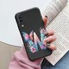 Colorful Letter Love Flower Butterfly Phone Case For Samsung Galaxy A50 A50S A06 A10 A11 A07 Girls Shell Shockproof Bumper Cover