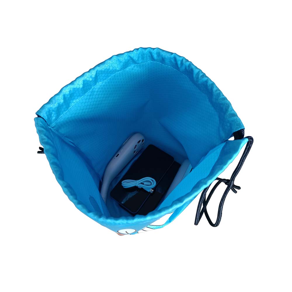 Şık ve Hafif 34cm*40.5cm Dacron İpli Sırt Çantası Outdoor Sırt Çantası Bisiklet Sırt Çantası Spor Salonu Saklama Çantası