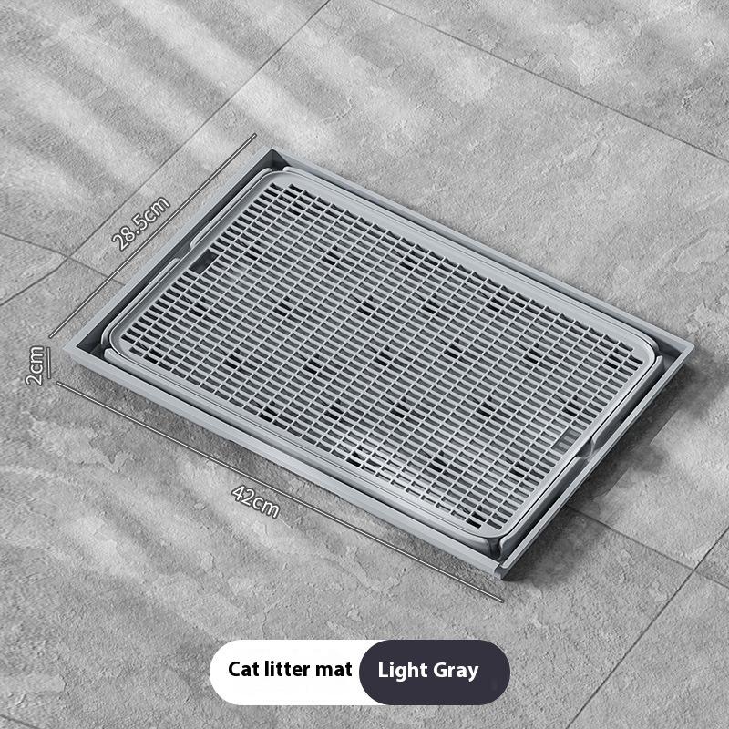 Spliceable Double Layer Pet Cat Litter Mat Waterproof Mats Pet Litter Box Mat Clean Pad Products Pet Clean Supplies Accessories
