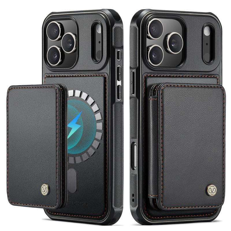 2 in 1 Removable Magnetic Wallet Case For iPhone 17 16 15 14 13 12 11 Pro Max Air Premium Leather RFID Card Slots Stand Cover
