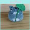 Miyazaki Totoro plyšový přívěsek na klíče s kroužkem Měkká hračka pro dekoraci tašky