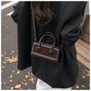 Beliebte Handtasche Damentasche Herbst und Winter neu retro Mode kleine quadratische Tasche hochwertig einzelne Schulter schräg Umhängetasche