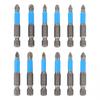 Nutdrivers Screwdriver Bit Portable Set 1/4inch 12Pcs 50mm
