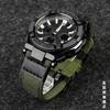 Klassisch Für Casio G-Shock Uhrenarmband GST-B100/S130/W300G/400G/W330/W120 Serie Canvas Uhrenarmband Für Herren Armband Armband