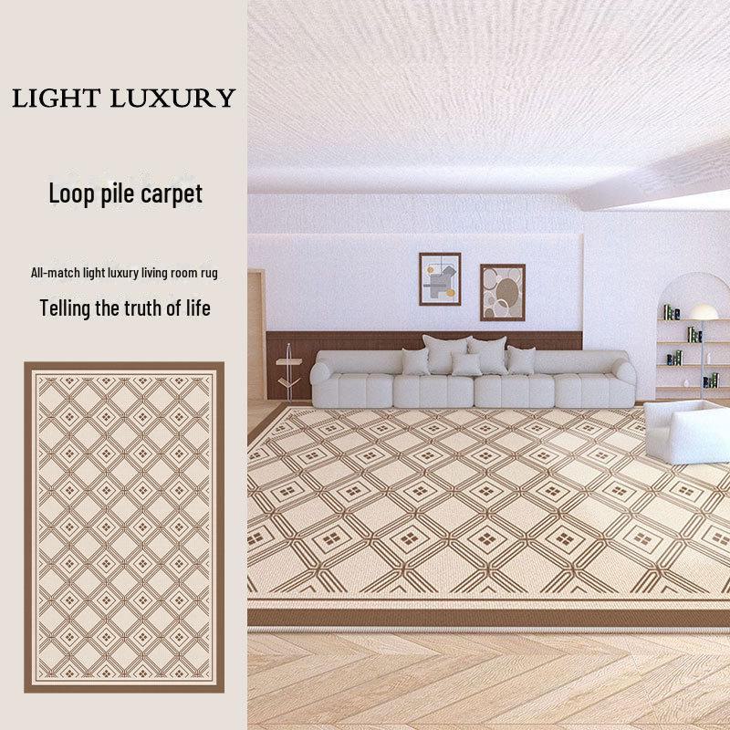 Odolný proti nečistotám, snadno udržovatelný protiskluzový smyčkový koberec do obývacího pokoje, ložnice nebo vchodu