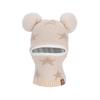 Ear Protection Winter Neck Gaiter Hat Acrylic Full Face Cover Hat Protective Pom Pom Hat  For Boys