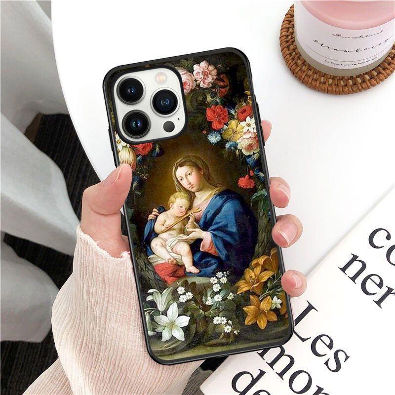 Classic Painting Flower In a Vase Aesthetic Art Phone Cover For Iphone 14pro 11pro 12 13pro Max 6s Xs 7 8plus SE Xr 12mini Cases