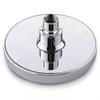 Modern High-Quality High-Pressure Electroplated Adjustable Replacement Rain Shower Head for Hotels & Bathhouses Shower