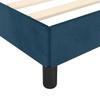 Bed Frame without Mattress Dark Blue 90 x 190 cm Velvet