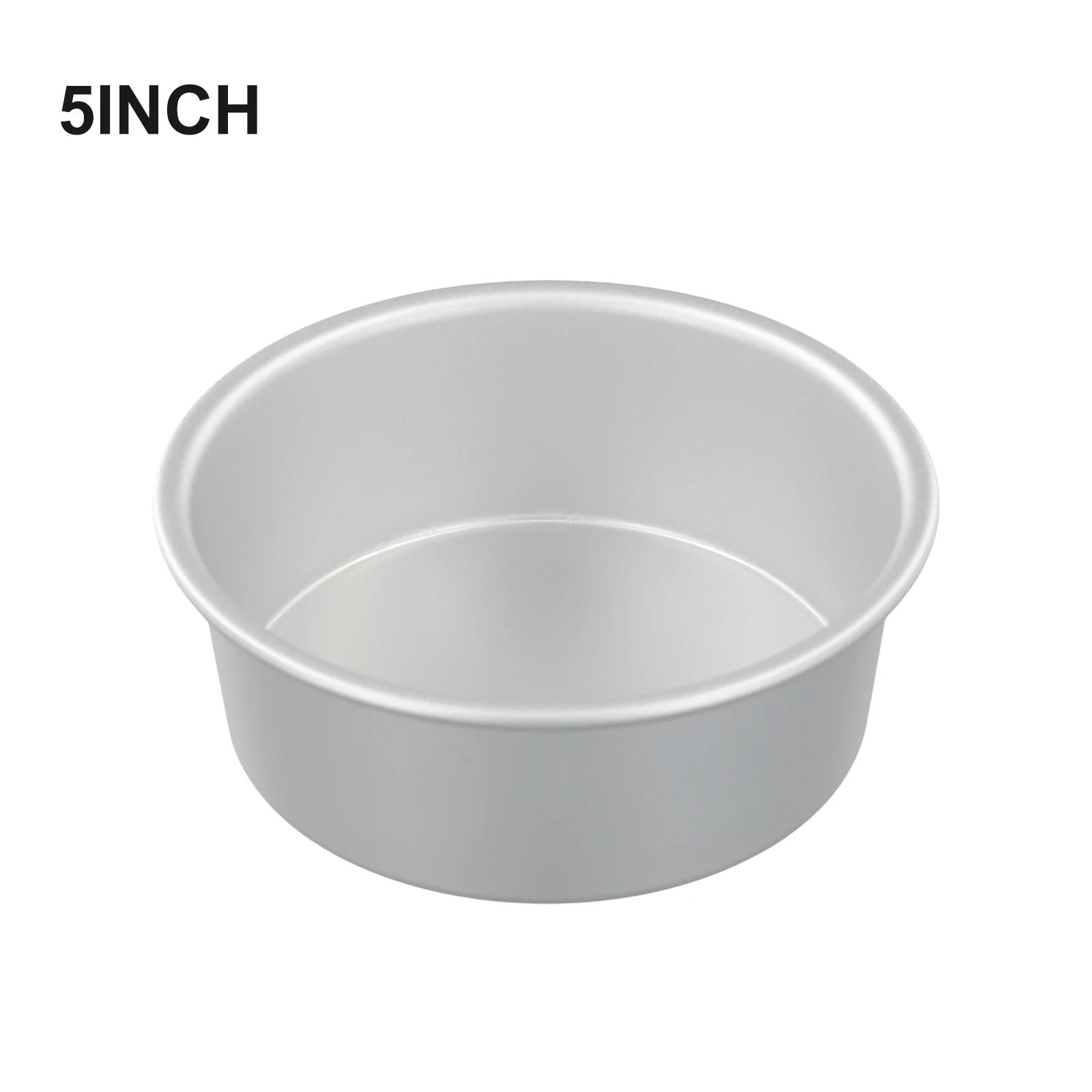 58 Inch Round Bread Cake Pan Aluminum For Mold Bakeware Tray Oven Safe For Baking Bread And Cakes Practical For Kitchen Baking