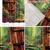 2D flat Photography Backdrop Background cloth Enchanted Forest Library 100% Polyester Festive Backdrops Use for Outdoor