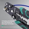 8 inch crimping pliers, manual terminal pliers, multifunctional crimping pliers, stripping pliers, manual crimping pliers