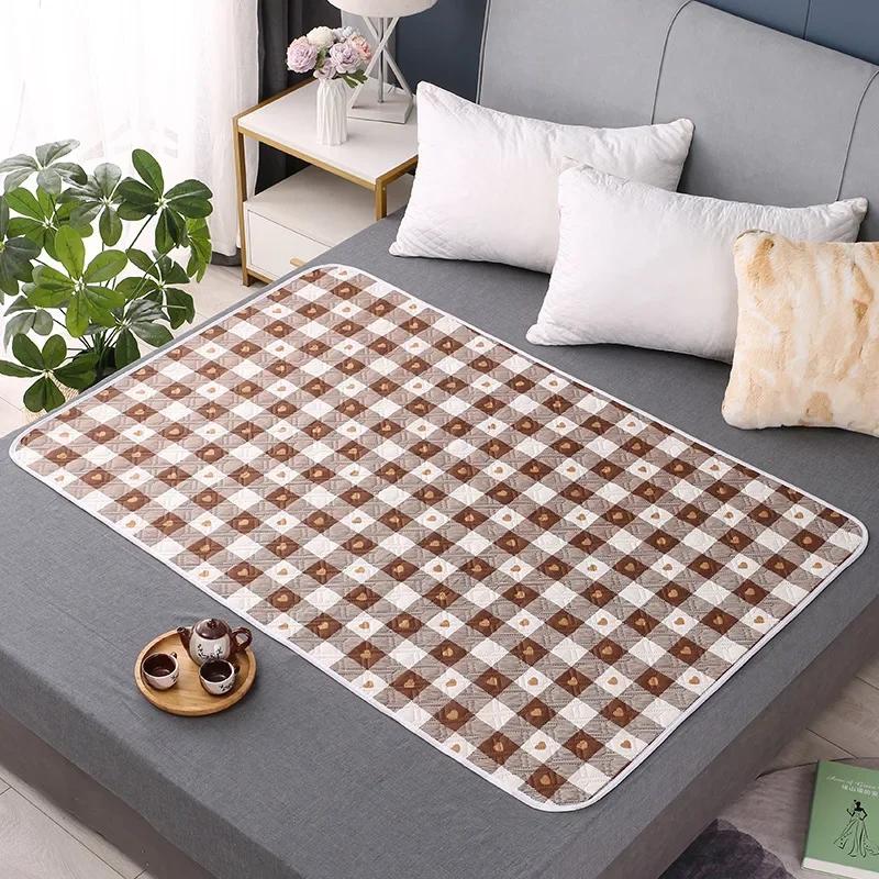 

Зручна та дихаюча водонепроникна багаторазова підстилка для собак у клітинку, тренувальний килимок для тварин, покриття для сидіння вдома та на вулиці, килимок-туалет для собак 50x70cm