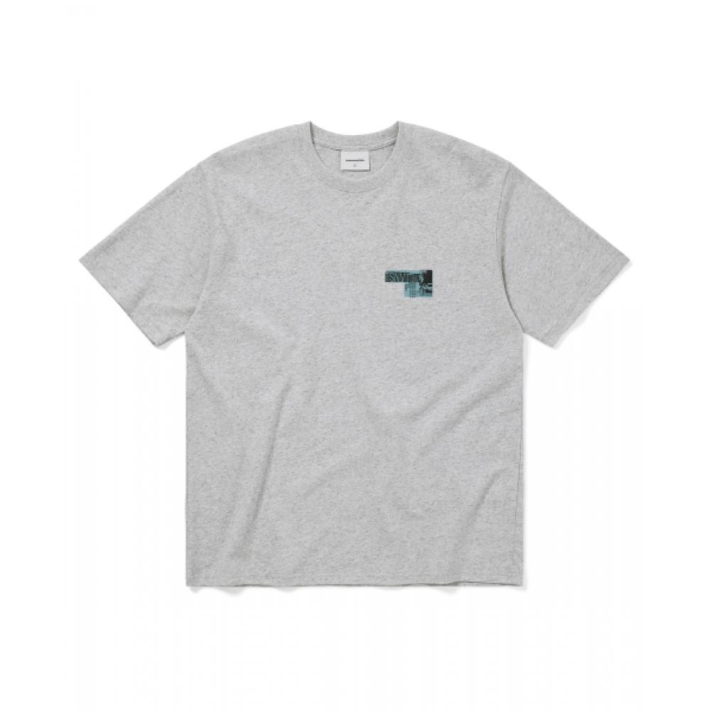 Thisisneverthat Tsnvt Collage Tee Heather Grey S