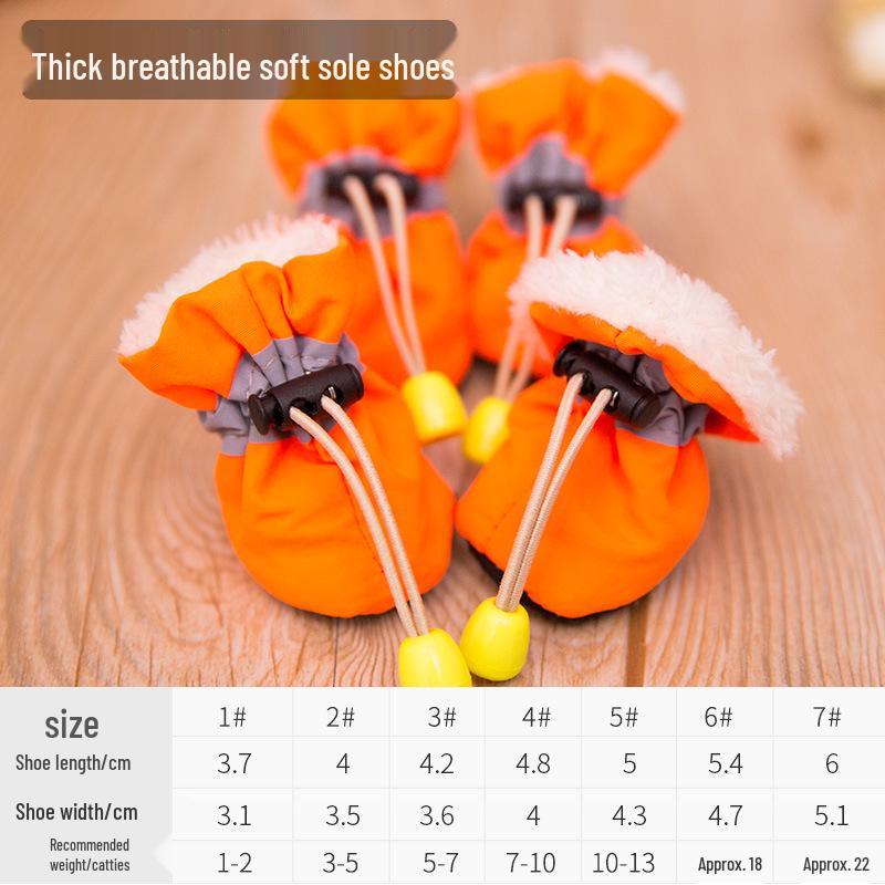 Breathable Small Dog Shoes – Non-Waterproof Paw Covers for Pomeranians & Bichons, Suitable for Spring & Winter