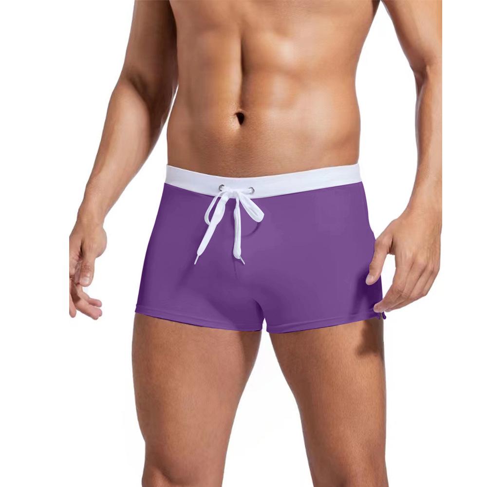 

Мужские спортивные шорты однотонного цвета, быстросохнущие, на шнурке, с защитой от неловких ситуаций, 2023 Small