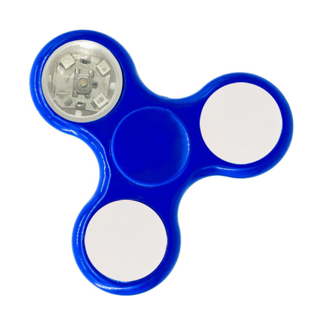 Luminous Spiral Fingertip Gyroscope with Rainbow Lights - Dazzling Spin Toy