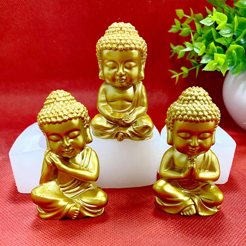 Religion Figurine Silicones Candle Molds for Candle Soap Plaster Decorations Home Decorations